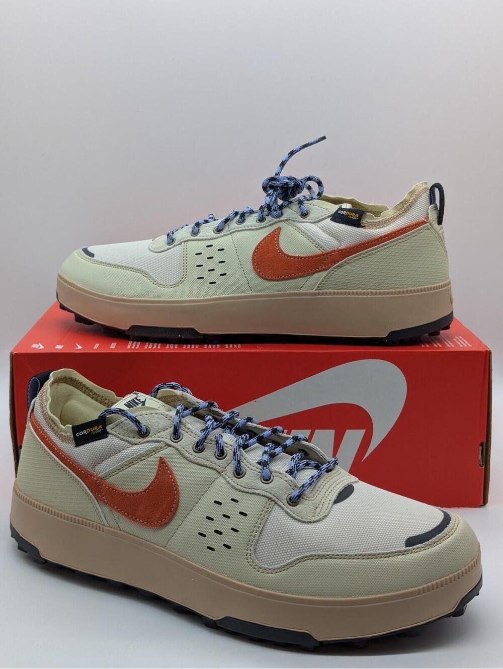 Nike C1TY Premium CORDURA Men's Size 13  Shoes Khaki Rust Orange IM4692-200 New